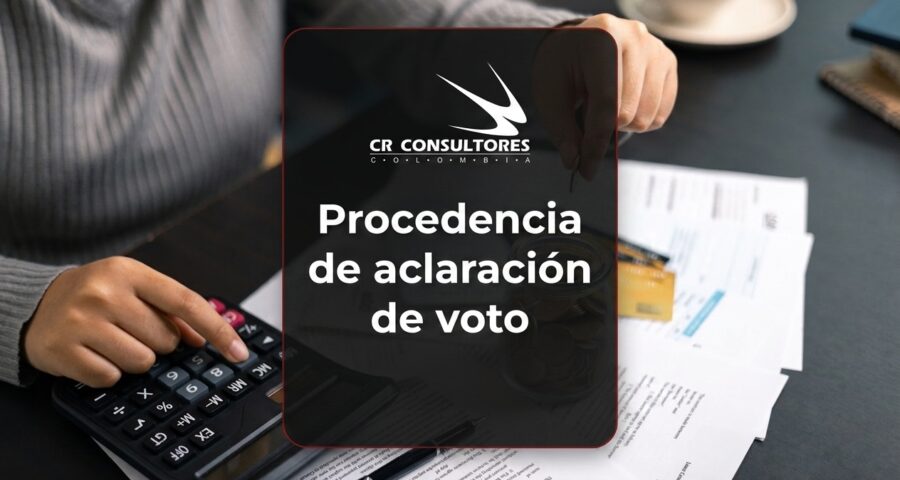 Procedencia de aclaración de voto