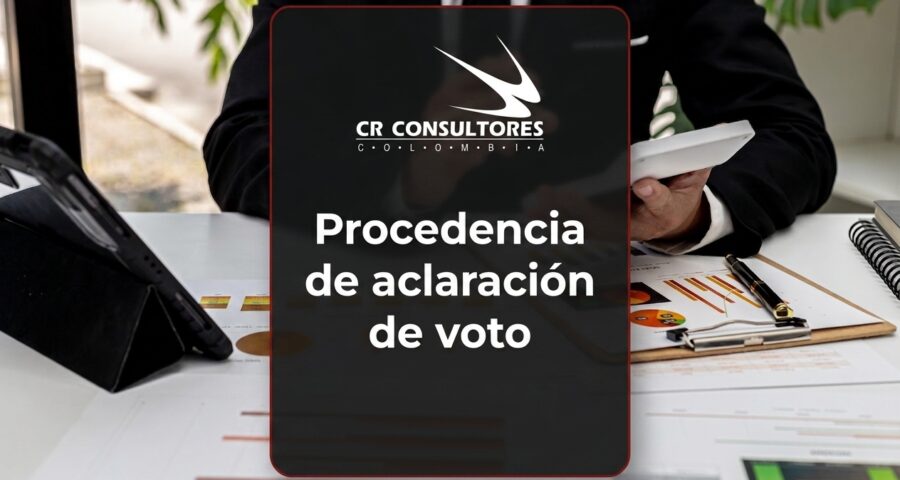 Procedencia de aclaración de voto