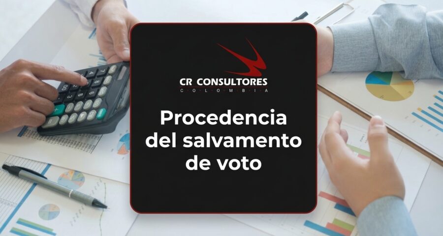 Procedencia del salvamento de voto