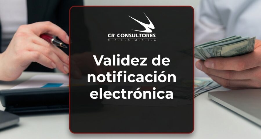 Validez de notificación electrónica