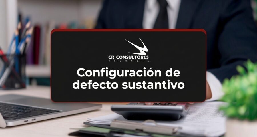 Configuración de defecto sustantivo