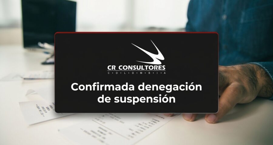 Confirmada denegación de suspensión