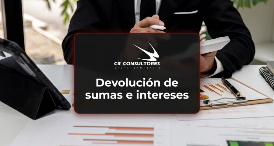 Devolución de sumas e intereses