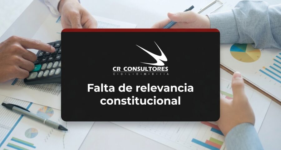 Falta de relevancia constitucional
