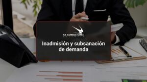 Inadmisión y subsanación de demanda – Fecha Publicación: 13/08/2026
