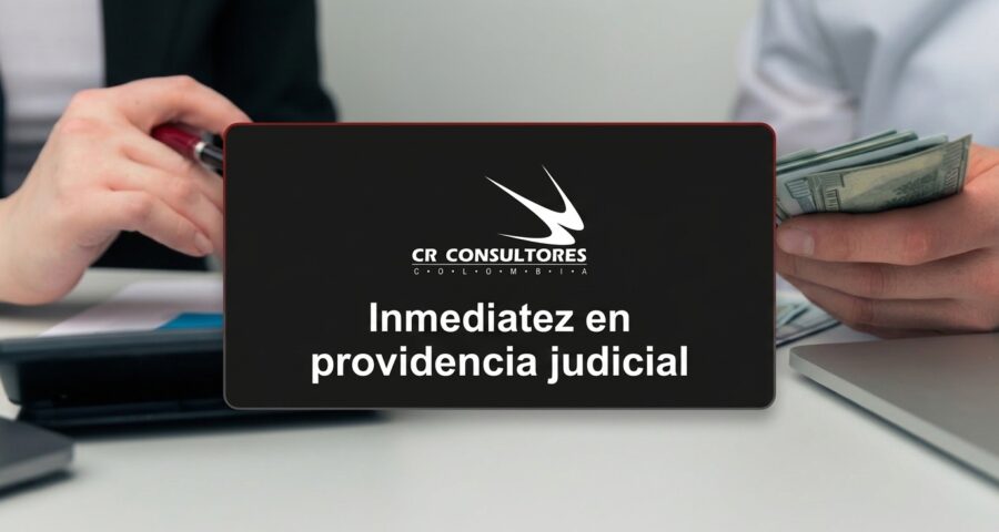 Inmediatez en providencia judicial