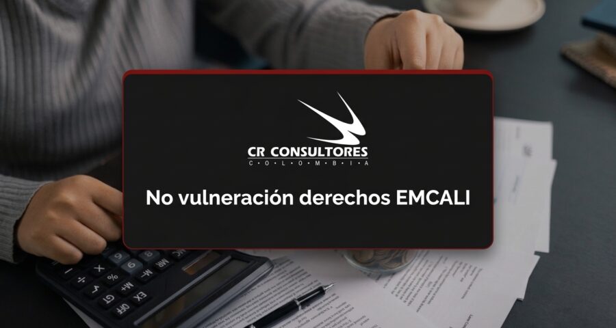 No vulneración derechos EMCALI