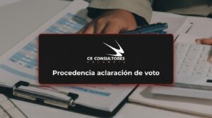 Procedencia aclaración de voto – Fecha Publicación: 31/07/2026