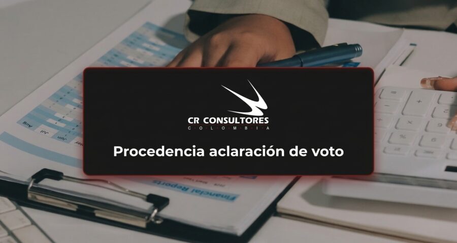 Procedencia aclaración de voto