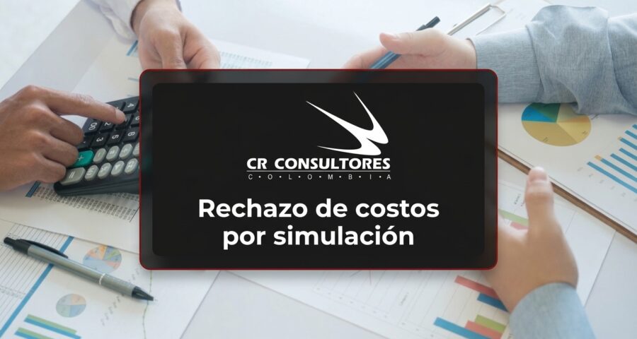 Rechazo de costos por simulación