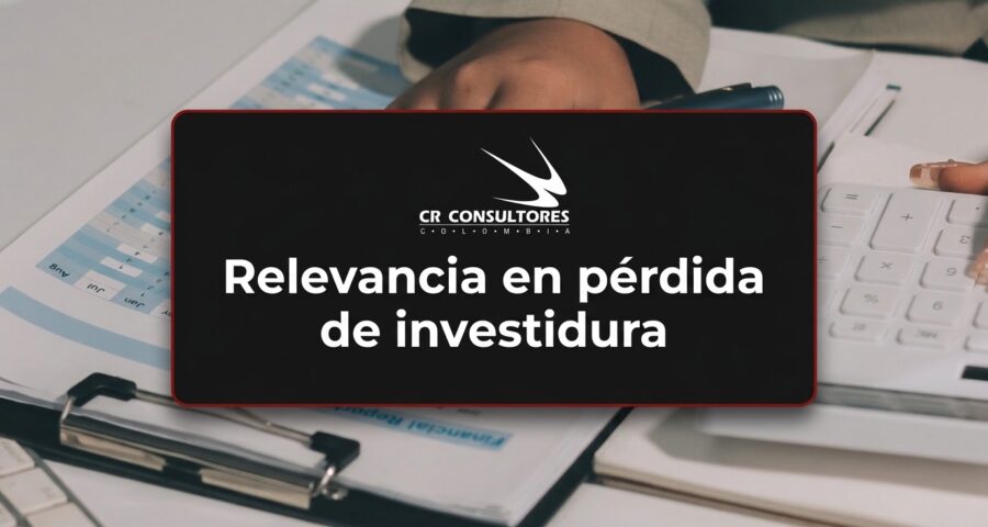 Relevancia en pérdida de investidura