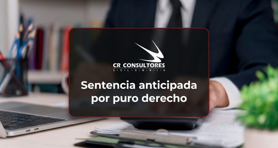 Sentencia anticipada por puro derecho