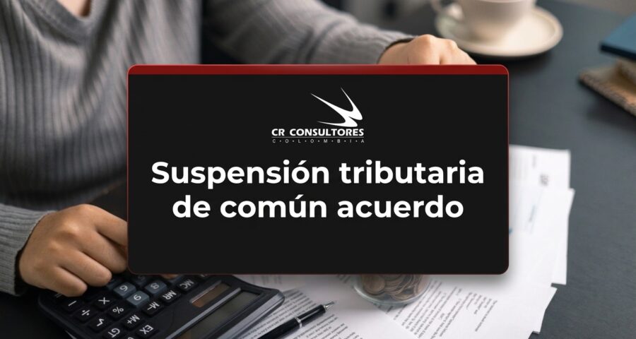 Suspensión tributaria de común acuerdo