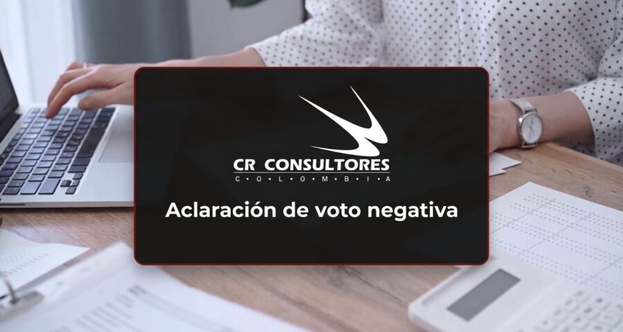 Aclaración de voto negativa
