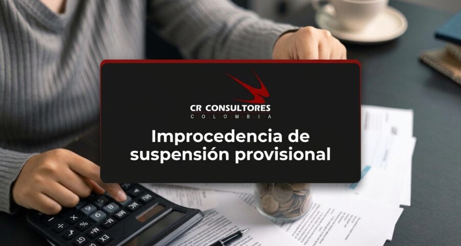 Improcedencia de suspensión provisional