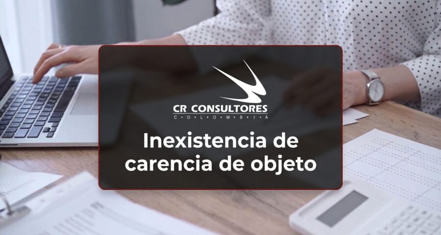 Inexistencia de carencia de objeto