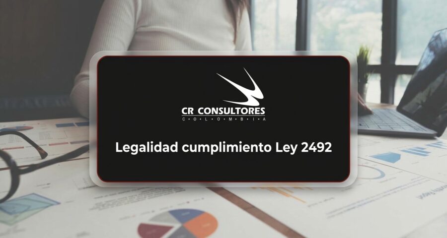 Legalidad cumplimiento Ley 2492