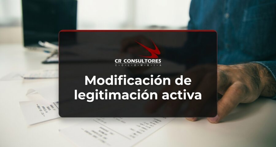 Modificación de legitimación activa