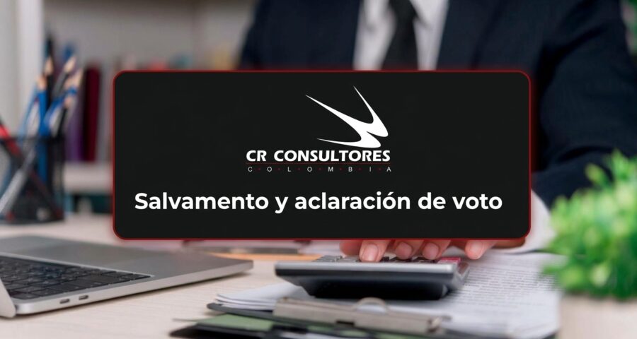 Salvamento y aclaración de voto