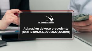 Aclaración de voto procedente (Rad. 41001233300020220008101) – Fecha Publicación: 23/09/2026
