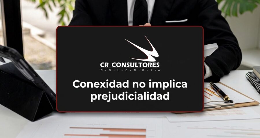 Conexidad no implica prejudicialidad