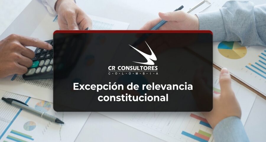 Excepción de relevancia constitucional