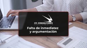 Falta de inmediatez y argumentación – Fecha Publicación: 25/09/2026