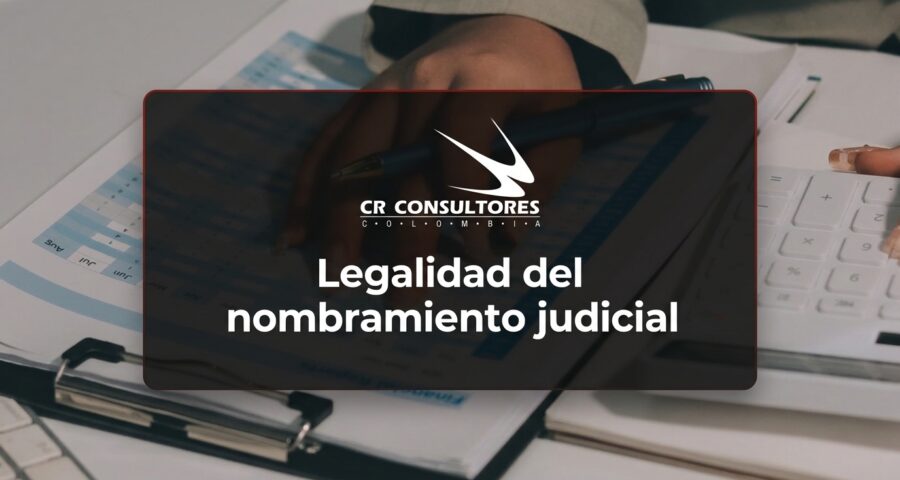Legalidad del nombramiento judicial